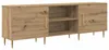 vidaXL Mobile TV da 150 x 30 x 50 cm, effetto legno Anteprima dell’immagine prodotto 1