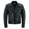 Bohmberg Herrenlederjacke aus Vollnarbenleder Schwarz-Heavy Produktbild-Vorschau 1