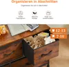 Schubkastenkommode Kommode mit 5 Schubladen Sideboard Produktbild-Vorschau 5