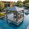 Pavillon Gartenpavillon 3x4,2m  Sahor anthrazit Aluminium Produktbild-Vorschau 5