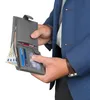 Leder Geldbörse Herren Portemonnaie RFID Querformat Produktbild-Vorschau 2