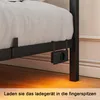 okwish Schwebebett 120x200 Bettgestell Metallbett mit Produktbild-Vorschau 8