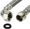 AWM Edelstahl Flexschlauch (DN13) 3/4" BOGEN x 3/4" AG - Produktbild-Vorschau 1