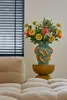 Mica Decorations Moza Vase - H30 x Ø27 cm - Keramik - Grün, Produktbild-Vorschau 2