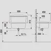 Sanit Multiset Funktionsbecken aus PVC Waschbecken mit Produktbild-Vorschau 2