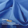 Tenda blu 140x245 cm con occhielli – tenda oscurante in Anteprima dell’immagine prodotto 2