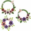 Kit pour 3 couronnes de fleurs en papier Voir les images du produit 1