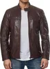 Veste pour homme Tazzio Veste en cuir Veste de motard Cuir Voir les images du produit 2