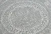 Teppich FLAT SISAL 48832637 Kreise, Punkte grau / creme Produktbild-Vorschau 5