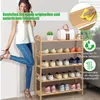 COSTWAY Schuhregal für 15 Paar Schuhe, Schuhablage mit 5 Produktbild-Vorschau 8