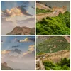 Bild auf Leinwand - Leinwandbild - Wand Berg asiatisch Produktbild-Vorschau 8