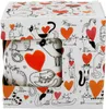 Tazza DUO ANIMALS 430 ml CAT'S WORLD - HEARTS Nuova Anteprima dell’immagine prodotto 3
