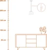 OSRAM Decor Corolle, lampada a sospensione, vetro metallico Anteprima dell’immagine prodotto 9
