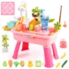 Table de jeu aquatique Zimilo pour enfants, 43 pièces. Jeu Voir les images du produit 1