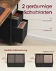 VASAGLE Schreibtisch mit Stoff-Schubladen, Computertisch Produktbild-Vorschau 4