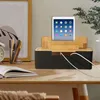 Kabelmanagement Box mit Bambusdeckel, Kabel Organizer für Produktbild-Vorschau 7