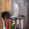 4 x Gerätehalter Wandhalterung, Doppelhaken, Besenhalter, Produktbild-Vorschau 3