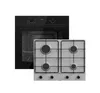 Gasline GB850-FIB Schwarz Gas Einbaubackofen Gasherd Umluft Produktbild-Vorschau 1