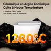 doporro WC Suspendu Blanc Cuvette Céramique Toilette Voir les images du produit 3