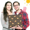 Mr. & Mrs. Panda kuschelkissen 40x40 Kürbis Maus - Braun - Produktbild-Vorschau 5