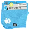 Bade-Poncho für Hunde, Mikrofaser, 35 cm, blau Produktbild-Vorschau 2