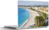 MuchoWow® Laptop Aufkleber Sticker Cover Blau - Küste - Produktbild-Vorschau 1