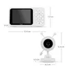 Baby monitor Lionelo Babyline 3.4 con telecamera, LCD da Anteprima dell’immagine prodotto 14