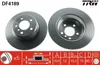 TRW Bremsscheiben (2 Stück) Hinterachse DF4189 Produktbild-Vorschau 1
