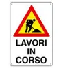 CARTELLO 'LAVORI IN CORSO' 40x60 cm Anteprima dell’immagine prodotto 2