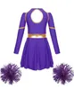 Cheerleader radiosa: set completo per bambina di 152 cm - Anteprima dell’immagine prodotto 2