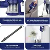 CLEANmaxx Akku-Zyklon-Staubsauger - blau/silber Produktbild-Vorschau 3