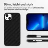 Custodia Accezz MagSafe Poliammide® per iPhone 13 - Nero Anteprima dell’immagine prodotto 3