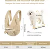 Atmungsaktive Hundetragerucksack, Verstellbar Produktbild-Vorschau 2