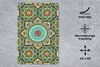 MuchoWow® Mauspad Mousepad Mosaik - Muster - Mandala 40x60 Produktbild-Vorschau 3