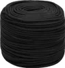 vidaXL Bootsseil Schwarz 8 mm 25 m Polypropylen Produktbild-Vorschau 1