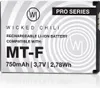 Wicked Chili Akku kompatibel mit AVM Fritz!Fon C5 / C4 / M2 Produktbild-Vorschau 1