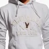 Hoody Pullover, Weiß-Melange, Größe XL Produktbild-Vorschau 3