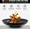 Misa paleniskowa HEAT Outdoor Living Classic Ø 90 (czarna) Náhľad obrázku produktu 2