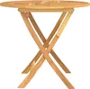 vidaXL Tavolo da giardino pieghevole 85x76 cm in legno Anteprima dell’immagine prodotto 16