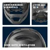 Collage of images showing different features of a bicycle helmet. Podgląd zdjęcia produktu