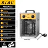 SIAL Elektroheizlüftung 3300 W mit Thermostat - Produktbild-Vorschau 2