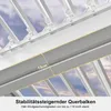 PURPLE LEAF Pergola 3,65x4,8m Wasserdicht Winterfest, Produktbild-Vorschau 9