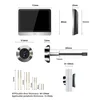 iTenen WLAN Türspion-Kamera mit 4,3 Zoll Monitor 3 MP Produktbild-Vorschau 4