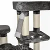 Katzen Kratzsack Klettersack grau 40 cm Produktbild-Vorschau 3