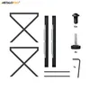 Product components and hardware laid out on a white background. Produktbild-Vorschau