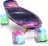 Malplay Mini Skateboard mit Leuchtende RGB LED-Räder,56cm Produktbild-Vorschau 4