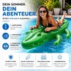 XXL Aufblasbare Luftmatratze Schwimmring Tier – Großer Tier Produktbild-Vorschau 8
