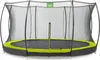 EXIT Silhouette Trampolina ø427cm, z Siatką, Wkopywana, Podgląd zdjęcia produktu 1