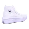 Converse Chuck Taylor All Star Move WeißSchwarz Frauen Hi Produktbild-Vorschau 25