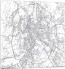Bilder auf glas - Einteilig - Stadt Karte Rom - 70x70cm - Produktbild-Vorschau 1